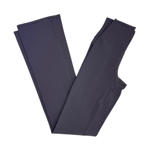 Athleta transcend slim pant flare leggings high waisted dusty purple activewear - Picture 7 of 8